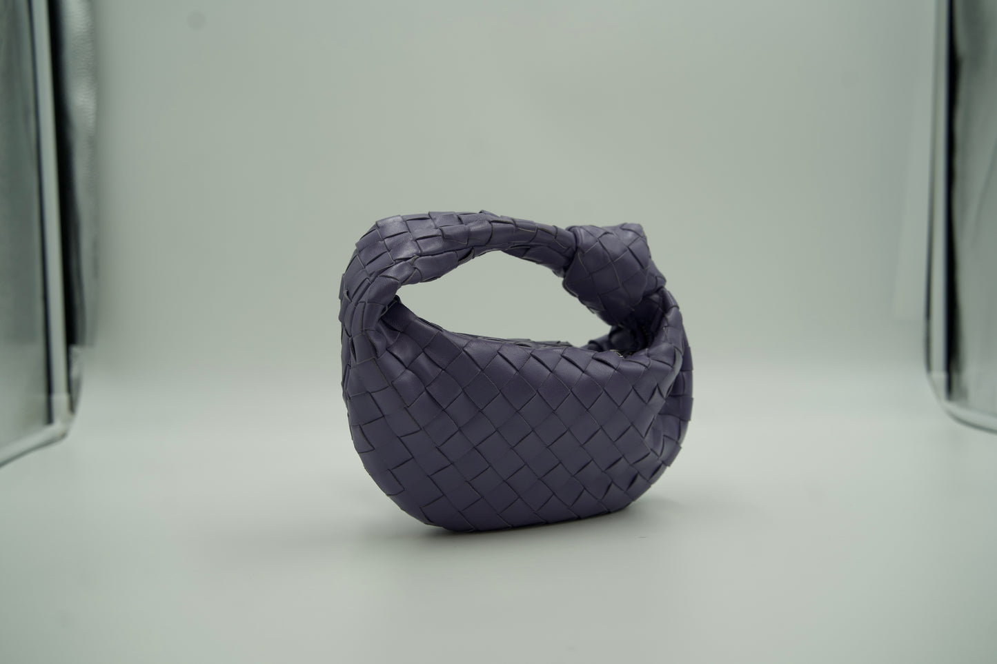 BOTTEGA VENETA Lavender Nappa Intrecciato Mini Jodie