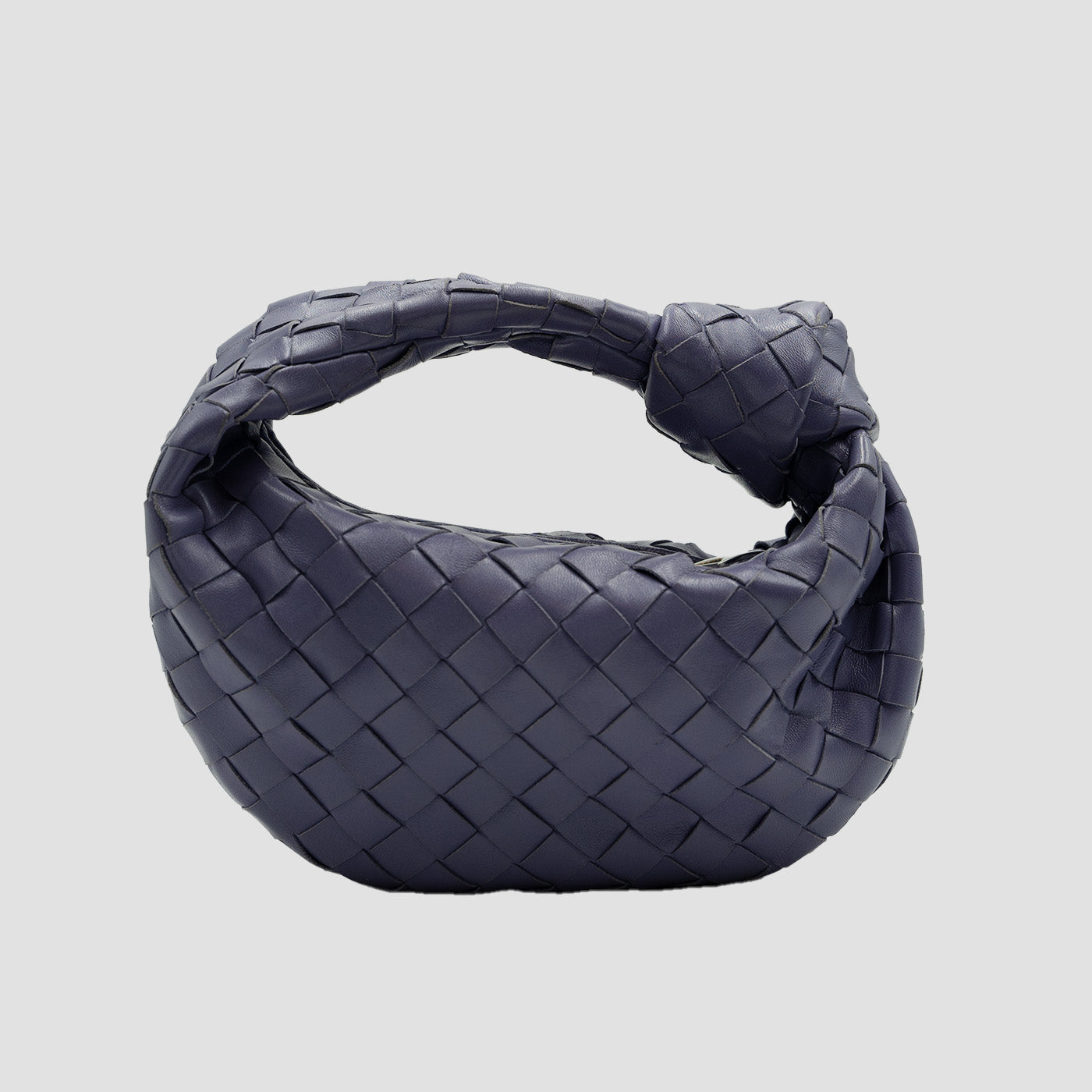 BOTTEGA VENETA Lilac Jodie Shoulder Bag - Authentic Nappa Intrecciato Mini BV Jodie in Lavender